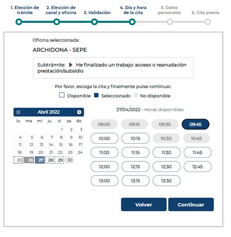 pedir cita sepe ingenio|Cita previa